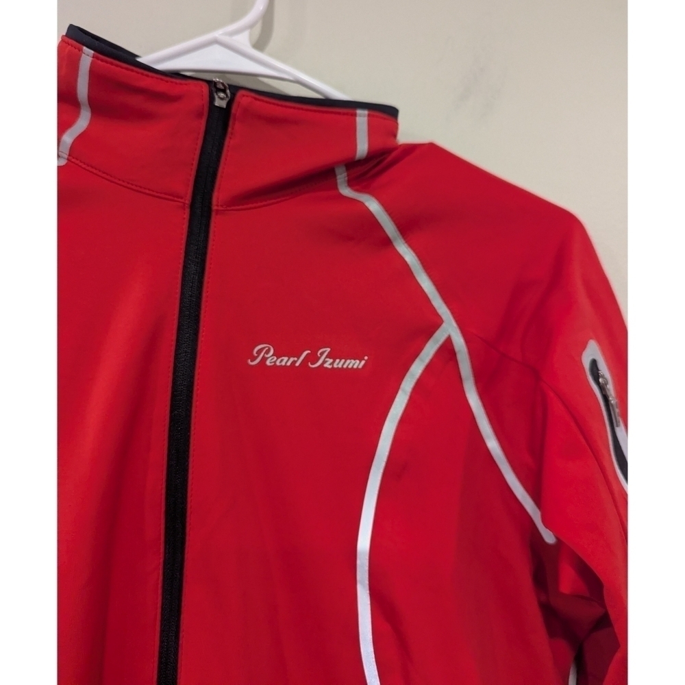 Pearl Izumi Pro Series Red Half Zip Long Sleeve Pullover Size Medium - Picture 2 of 9